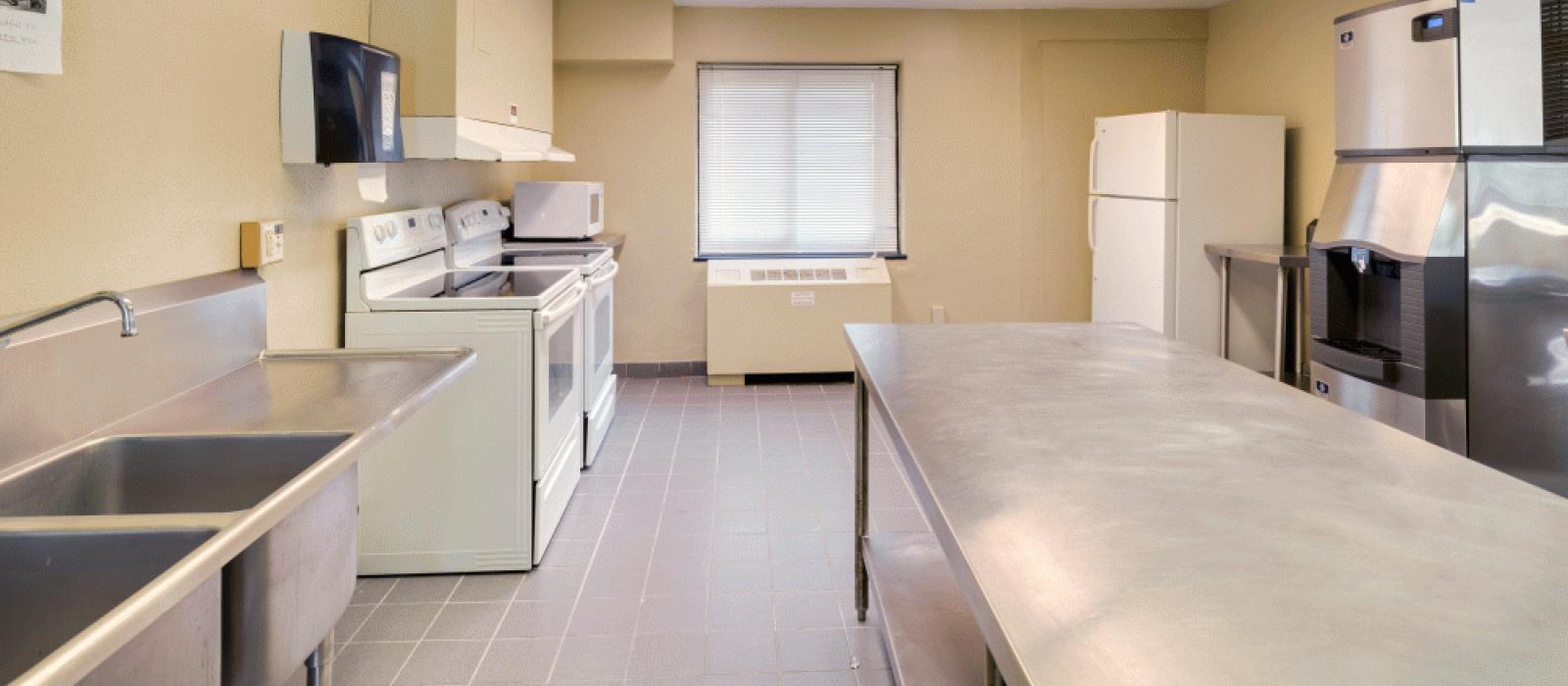 Kitchen with appliances.